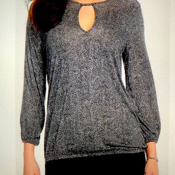 Michael Kors jersey with key hole neckline. M - Picture 1 of 8